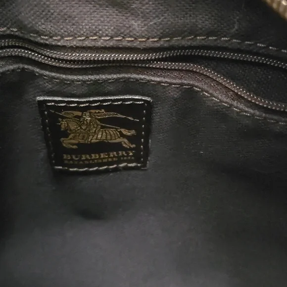 Burberry Tan Plaid Women's Bag - Picture 7 of 15